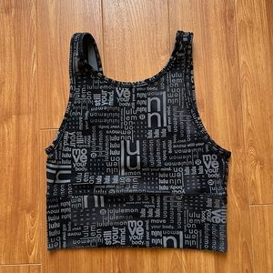 [New] Lululemon Power Pivot Everlux Tank Motif